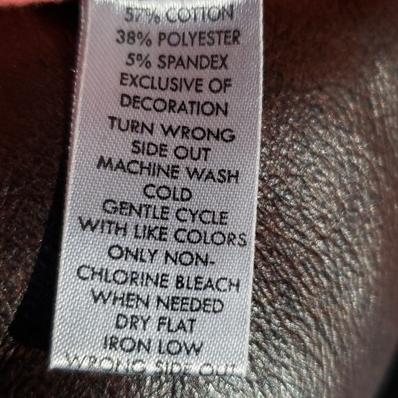 Calvin Klein Ladies White Racerback Tank Top with Embellished Neckline. Size S - Picture 4 of 4